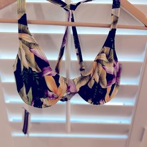 Kechika Floral Bikini Top